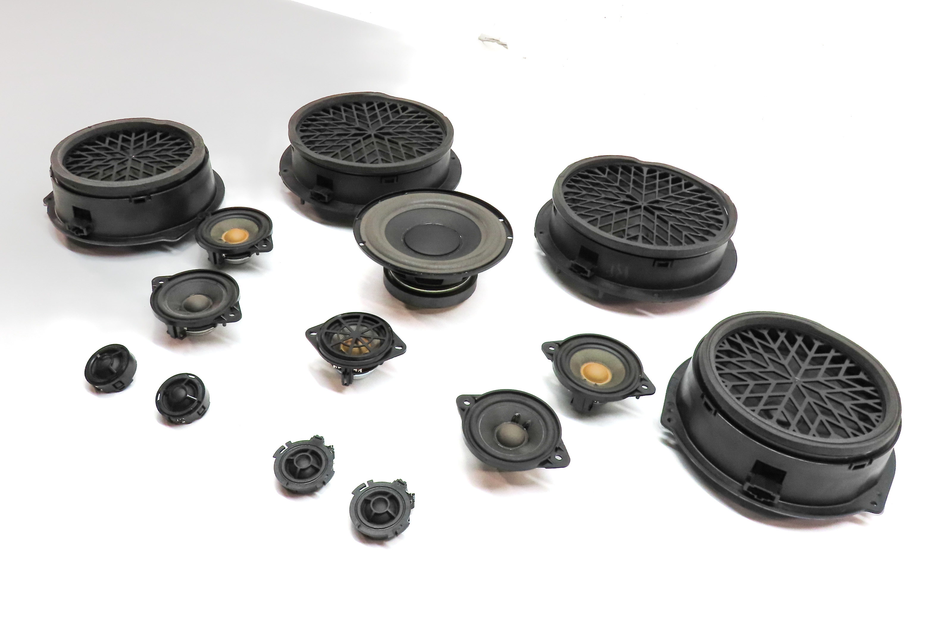 2016 AUDI Q5 (B8 8R) STEREO BANG & OLUFSEN AUDIO SOUND SYSTEM SPEAKER SET/14 — exact item pictured